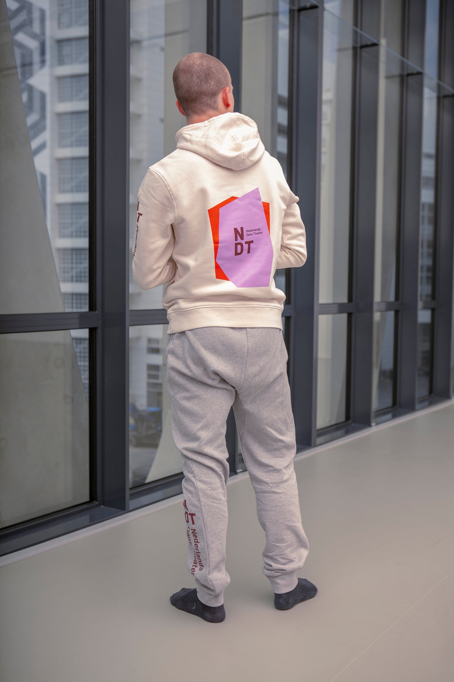 NDT HOODIE BEIGE (UNISEX)