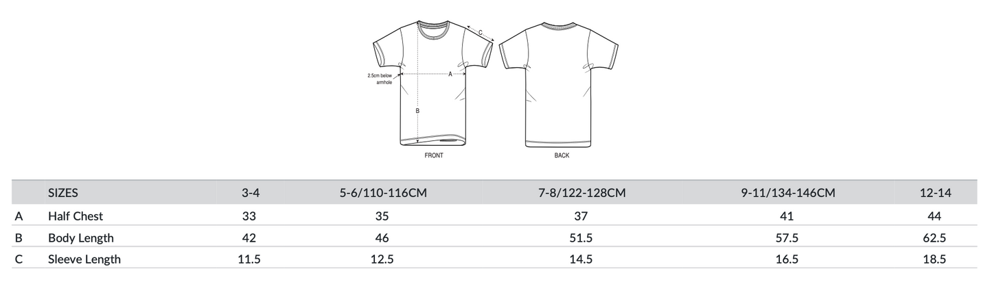 NDT T-SHIRT LAVENDER (KIDS)